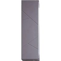 Подвесной шкаф Бриклаер Кристалл 20 4627125414596 Софт Графит Ясень Анкор темный — фото 1, Мебель для ванной