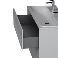 Тумба под раковину AM.PM Func 120 M8FFUX1202WM подвесная Белая матовая — фото 5, Мебель для ванной