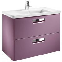 Тумба под раковину Roca The Gap 80 ZRU9302740 подвесная Фиолетовая — фото 1, Мебель для ванной