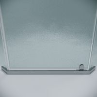Душевой уголок Grossman Pragma 90х90 302.K33.03.9090.10.02 профиль Хром стекло шиншилла — фото 5, Душевые уголки трапеция