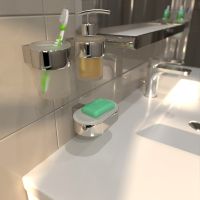 Мыльница Altasan Лотос ЛТ30Х Хром — фото 2, Мыльницы