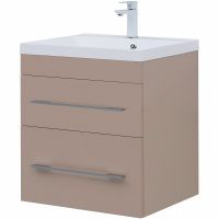 Тумба под раковину Aquanet Верона 60 304536 подвесная Капучино — фото 3, Мебель для ванной