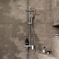 Товар: Душевая система Damixa Jupiter 977730000 Хром - фото 3 Душевая система Damixa Jupiter 977730000 Хром — фото 3, Душевые стойки