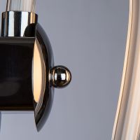 Настенный светильник Artelamp Lavinia A1404AP-1WH Хром Белый — фото 3, Светильники