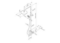 Душевая система AM.PM Like F0780964 Хром — фото 18, Душевое оборудование. Душевая программа
