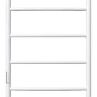 Электрический полотенцесушитель Point Афина PN04756W П4 500x600 диммер слева Белый — фото 1, Электрические полотенцесушители