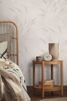 Обои Accento Reeds 285036 Винил на флизелине (1,06*10,05) Бежевый/Золото, Листья — фото 5, Обои для стен