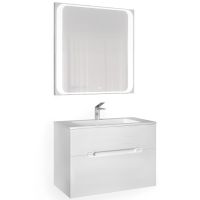 Товар: Зеркало Jorno Modul 80 Mоl.02.77/W с подсветкой с сенсорным выключателем - фото 5 Зеркало Jorno Modul 80 Mоl.02.77/W с подсветкой с сенсорным выключателем — фото 5, Зеркала в ванную комнату