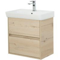 Тумба под раковину BelBagno Neon 60 подвесная Pino Bianco арт-NEON-600-2C-SO-PB — фото 2, Тумбы под раковину