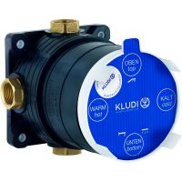 Товар: Душевая система Kludi Zenta 388320545 с термостатом Хром - фото 3 Душевая система Kludi Zenta 388320545 с термостатом Хром — фото 3, Встраиваемые душевые комплекты