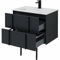 Тумба под раковину Allen Brau Reality 70 1.32004.AM подвесная Антрацит матовый — фото 34, Тумбы под раковину