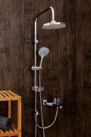 Товар: Душевая система Orange Flipo M23-933cr Хром - фото 4 Душевая система Orange Flipo M23-933cr Хром — фото 4, Душевые стойки