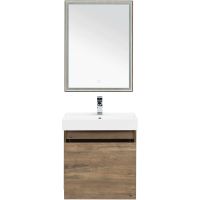 Комплект мебели для ванной Aquanet Nova Lite 60 254215 подвесной Дуб рустикальный — фото 1, Комплекты мебели для ванной