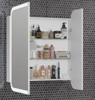 Товар: Зеркальный шкаф Opadiris Элеганс 80 00-00006876 с подсветкой Белый матовый - фото 3 Зеркальный шкаф Opadiris Элеганс 80 00-00006876 с подсветкой Белый матовый — фото 3, Мебель для ванной