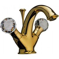 Смеситель для раковины Webert Karenina KA700102065 Бронза — фото 1, Смесители для раковины