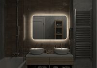 Зеркало Art&Max Ravenna AM-Rav-1000-700-DS-F с подсветкой с бесконтактным выключателем — фото 6, Мебель для ванной