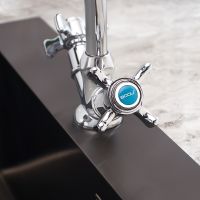 Смеситель для кухни Ростовская Мануфактура Сантехники Boou BA5333-8F-B723 Хром — фото 2, Смесители