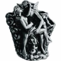 Держатель для зубных щеток Art&Max Romantic AM-B-0081B-T Серебро — фото 1, Аксессуары для ванной