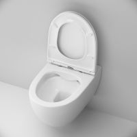 Комплект унитаза с инсталляцией AM.PM Awe FlashClean IS49051.111700 с сиденьем Микролифт и клавишей смыва Хром — фото 4, Комплекты унитаз + инсталляция