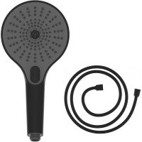 Ручной душ Vincea Inspire VSHN-3I1HMB Черный матовый — фото 1, Лейки для душа