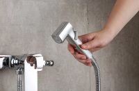 Гигиенический душ со смесителем Frap H71 F2071 Хром — фото 4, Гигиенические души