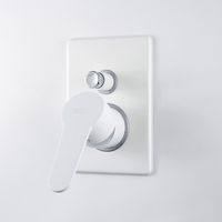 Смеситель для душа Webert Sax Evolution Белый матовый арт-SE860101740 — фото 3, Встраиваемые смесители для душа