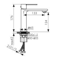 Товар: Смеситель для раковины Kaiser Serio 05311-4 Белый матовый - фото 6 Смеситель для раковины Kaiser Serio 05311-4 Белый матовый — фото 6, Смесители