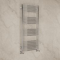 Товар: Водяной полотенцесушитель Terminus Виктория П20 500x1000 4670078529541 Хром, нижнее подключение, G 1/2" ВР, с угловым соединением - фото 3 Водяной полотенцесушитель Terminus Виктория П20 500x1000 4670078529541 Хром, нижнее подключение, G 1/2" ВР, с угловым соединением — фото 3, Водяные полотенцесушители