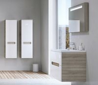 Зеркало Ravak Classic 70 X000000954 с подсветкой Капучино — фото 2, Зеркала в ванную комнату