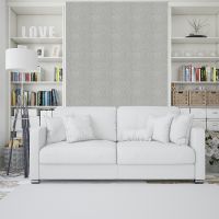 Обои Fipar Grand Classic R 28033 Винил на флизелине (1,06*10,05) Серый, Дамаск — фото 5, Обои для стен