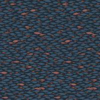 Обои Milassa Iceland ICE2 021 Флизелин (1*10,05) Синий, Рыбы — фото 1, Обои для стен