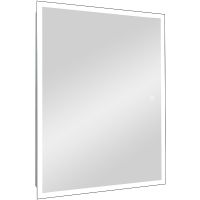 Зеркальный шкаф Континент Reflex LED 50 МВК127 с подсветкой Белый — фото 1, Зеркальные шкафы в ванную