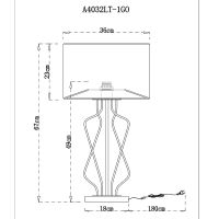 Товар: Настольная лампа Artelamp Fire Золото Черный арт-A4032LT-1GO - фото 4 Настольная лампа Artelamp Fire Золото Черный арт-A4032LT-1GO — фото 4, Настольные лампы