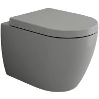 Унитаз Bocchi Venezia 1295-006-0129 подвесной Серый матовый без сиденья — фото 1, Унитазы