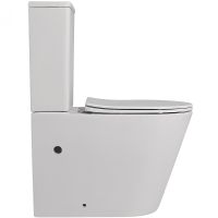 Унитаз компакт Abber Bequem с бачком и сиденьем Микролифт арт-AC1112 — фото 2, Напольные унитазы