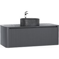 Товар: Тумба под раковину Jorno Lumino 120 Lum.01.120/P/A/JR подвесная Антрацит - фото 1 Тумба под раковину Jorno Lumino 120 Lum.01.120/P/A/JR подвесная Антрацит — фото 1, Тумбы под раковину