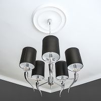 Розетка потолочная Европласт 1.56.044 620x42x620 мм — фото 2, Колонны