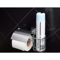 Товар: Держатель туалетной бумаги и освежителя Fixsen Kvadro FX-61309+10 Хром - фото 2 Держатель туалетной бумаги и освежителя Fixsen Kvadro FX-61309+10 Хром — фото 2, Держатели туалетной бумаги