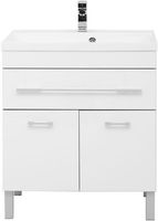 Товар: Тумба с раковиной Aquanet Верона 75 213031 Белая - фото 2 Тумба с раковиной Aquanet Верона 75 213031 Белая — фото 2, Мебель для ванной