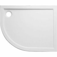 Душевой поддон из искусственного камня Эстет Омега 100х80 R ФР-00000767 Белый — фото 1, Душевые поддоны из искусственного камня