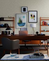 Обои Solo Bohemia E102600 Винил на флизелине (1,06*10) Серый, Штукатурка — фото 3, Обои для стен