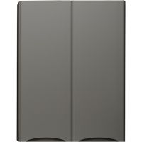 Подвесной шкаф Style Line Бергамо мини 60 Люкс Plus СС-00002358 Серый антискрейч — фото 1, Мебель для ванной