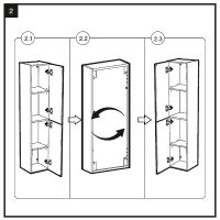 Товар: Шкаф пенал Roca Victoria Nord Ice Edition 30 ZRU9302729 подвесной Белый - фото 4 Шкаф пенал Roca Victoria Nord Ice Edition 30 ZRU9302729 подвесной Белый — фото 4, Мебель для ванной