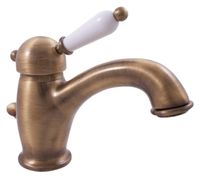 Смеситель для раковины Rav Slezak Labe Mosaz L527.5SM бронза — фото 1, Смесители для раковины