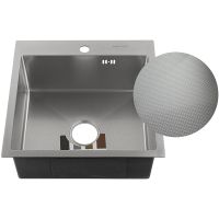 Товар: Кухонная мойка Fabia 50х50 50503D Декор - фото 2 Кухонная мойка Fabia 50х50 50503D Декор — фото 2, Кухонные мойки