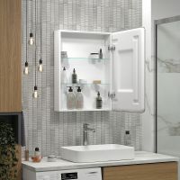 Товар: Зеркальный шкаф Reflection Chill 600х800 RF2316CH с подсветкой Белый матовый - фото 9 Зеркальный шкаф Reflection Chill 600х800 RF2316CH с подсветкой Белый матовый — фото 9, Мебель для ванной
