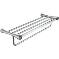 Полка для полотенец CeramaLux Virginia 94310A Хром — фото 1, Полки для полотенец