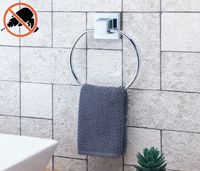 Кольцо для полотенец Tekno-tel EF235 Хром — фото 2, Полотенцедержатели