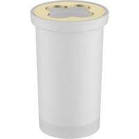 Стакан для зубных щеток Timo Saona 13233/17 Золото матовое — фото 1, Стаканы для зубных щеток