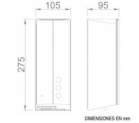 Товар: Диспенсер для жидкого мыла Nofer Automatics Evo 03038.W Белый - фото 2 Диспенсер для жидкого мыла Nofer Automatics Evo 03038.W Белый — фото 2, Диспенсеры для жидкого мыла